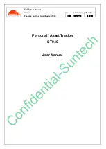 Preview for 1 page of SunTech ST940 User Manual