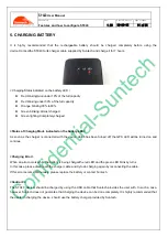 Предварительный просмотр 11 страницы SunTech ST940 User Manual