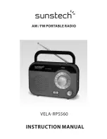 SunTech VELA-RPS560 Instruction Manual preview