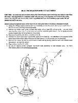 Предварительный просмотр 2 страницы Sunter Lighting GT3340-1 Manual