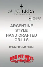 SUNTERRA ARGENTINE ARG Series Owner'S Manual preview