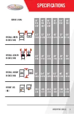 Предварительный просмотр 5 страницы SUNTERRA ARGENTINE ARG Series Owner'S Manual