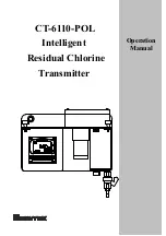 Preview for 1 page of Suntex CT-6110-POL Operation Manual