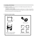 Предварительный просмотр 9 страницы Suntex PC-3110-RS Operation Manual