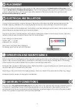 Preview for 8 page of Suntherm NG+ Instruction Manual