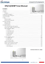 Preview for 1 page of Suntor ST10NPT User Manual