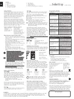 Preview for 13 page of Suntrica Solarstrap SS-W204 User Manual