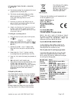 Preview for 2 page of Sunvic SunPro2000 Installation Instructions