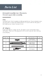 Предварительный просмотр 4 страницы SUNVILLA 1372976 Assembly Instructions Manual