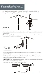 Предварительный просмотр 26 страницы SUNVILLA 1372976 Assembly Instructions Manual