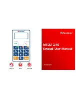 SunVote M52Li-2.4G User Manual preview