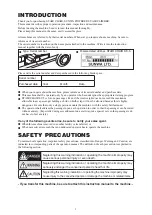 Preview for 2 page of Sunwa SC-5 Operation Manual