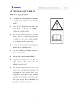 Предварительный просмотр 21 страницы SUNWARD SWE155F Operation & Maintenance Manual