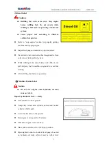 Предварительный просмотр 12 страницы SUNWARD SWE215F-5 Operation & Maintenance Manual