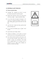 Предварительный просмотр 20 страницы SUNWARD SWE215F-5 Operation & Maintenance Manual