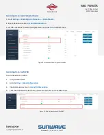 Preview for 27 page of Sunwave CrossFire A2 Commissioning Manual