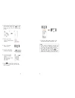 Предварительный просмотр 5 страницы Sunwave SRC-3060 User Manual