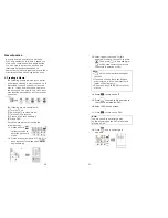 Предварительный просмотр 11 страницы Sunwave SRC-3060 User Manual