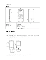 Предварительный просмотр 2 страницы Sunwave SRC-600 User Manual