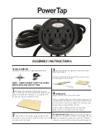 Sunway PowerTap GMPT-3B Assembly Instructions предпросмотр