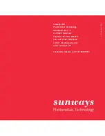 Предварительный просмотр 86 страницы Sunways NT 2600 User Manual