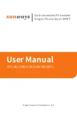 Sunways STS-3.6KTL STS-4.2KTL User Manual preview