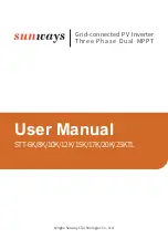 Предварительный просмотр 1 страницы Sunways STT-10KTL User Manual