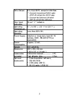 Preview for 4 page of SUNWE LCR-9073A Operation Manual