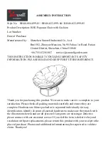 Preview for 1 page of Sunwell BH48-022-099-04 Assembly Instruction Manual