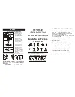 Sunwood 35MM BASSWOOD Installation Instructions preview