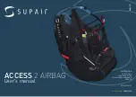 SUPAIR ACCESS 2 AIRBAG User Manual предпросмотр