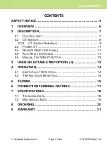 Preview for 3 page of Suparule Sensorform CFZ User Manual