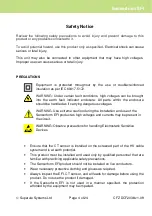 Preview for 4 page of Suparule Sensorform CFZ User Manual