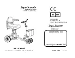 Предварительный просмотр 1 страницы SupaScoota SP-01XL User Manual