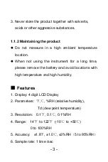 Preview for 3 page of Supco EM10 User Manual