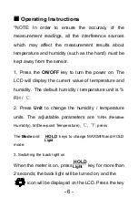 Preview for 6 page of Supco EM10 User Manual