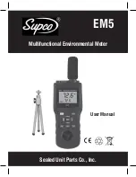 Supco EM5 User Manual preview