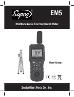 Preview for 1 page of Supco EM5 User Manual