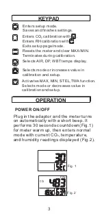 Предварительный просмотр 4 страницы Supco IAQ50 Operation Manual