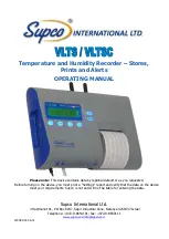 Предварительный просмотр 1 страницы Supco VLTS Operating Manual