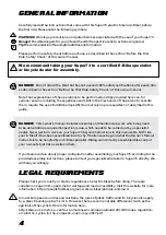 Preview for 4 page of SUPER 73 Z Series Owner Handbook Assembly & Maintenance