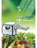 Super angel Juice Extractor Operation Manual preview