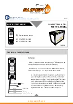 Super B DCM RBS 12V-500A Quick Start Manual preview