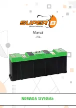 Super B NOMADA 12V105Ah Manual предпросмотр