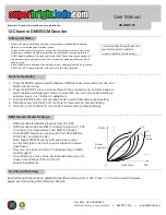 Preview for 1 page of Super Bright LEDS DS-DMX125 User Manual