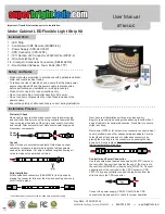 Preview for 1 page of Super Bright LEDS STN-1-UC User Manual