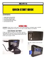 Preview for 1 page of Super Circuits MDVR 16 Quick Start Manual