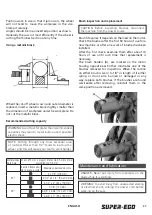 Предварительный просмотр 27 страницы Super Ego 186000000 Instruction Manual