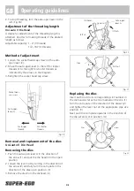 Предварительный просмотр 42 страницы Super Ego 43-615-016 Manual