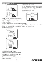 Preview for 5 page of Super Ego SEH025100 Instructions For Use Manual